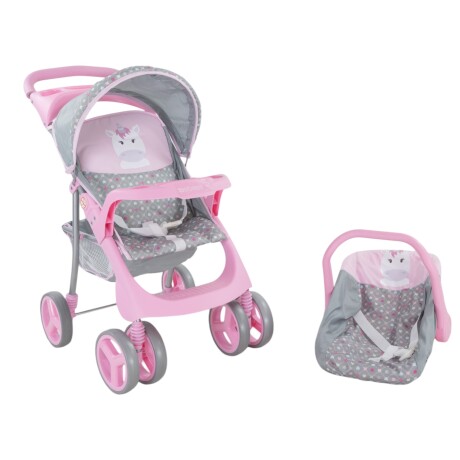 Coche de Muñecas 2 Pz -UNICORNIO Coche de Muñecas 2 Pz -UNICORNIO