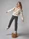 Jersey Con Detalles En Intarsia Gris Medio Melange