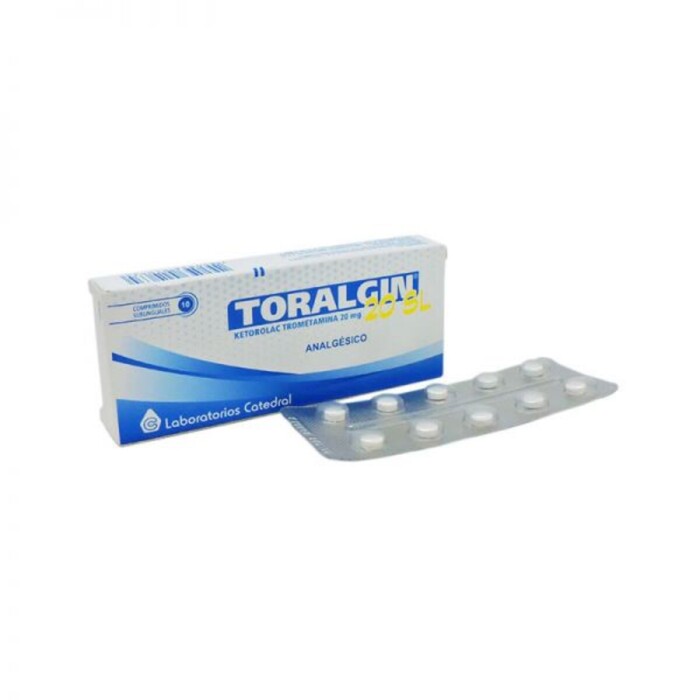 TORALGIN 20 SL CJ X 10 COMP. única