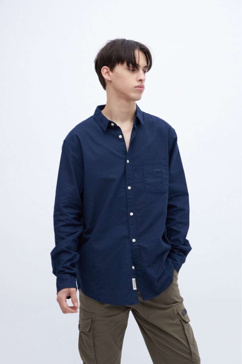 Camisa Salinger - Marino 