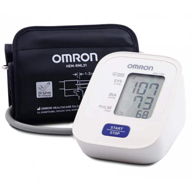 Monitor de Presión Fanio Automático de Brazo Hem-7120 Monitor de Presión Fanio Automático de Brazo Hem-7120