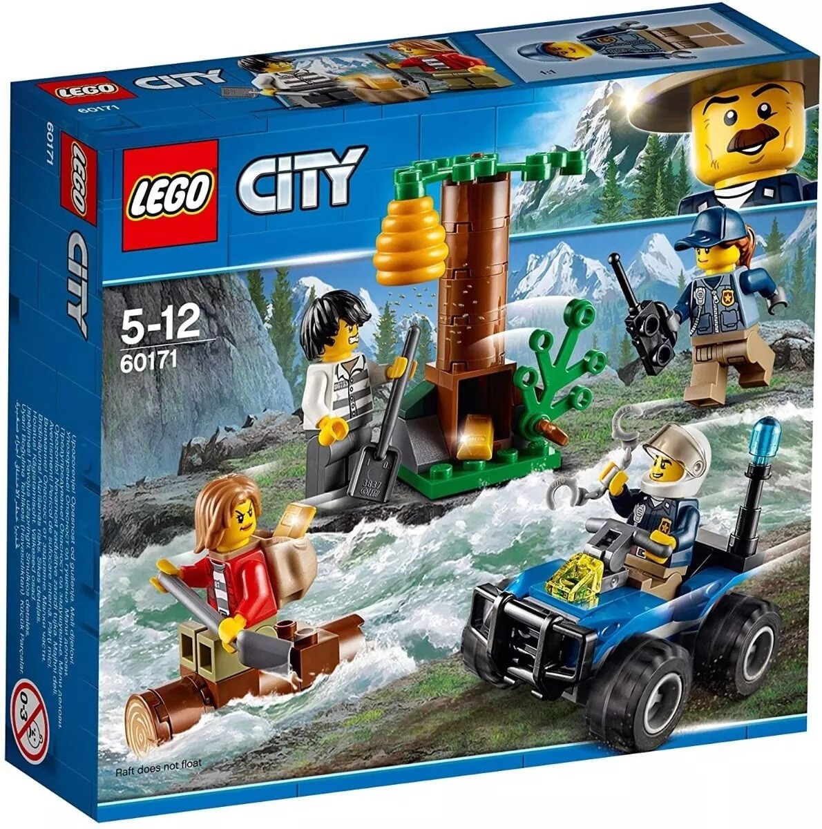 Bloques Lego City -fugitivos De La Montaña 