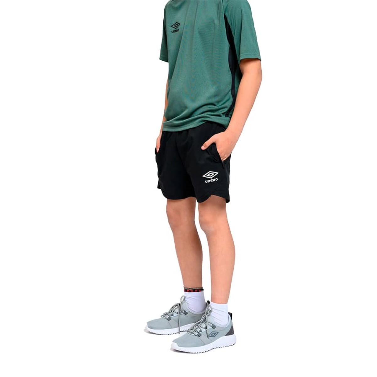 Short Umbro Fall de Niños - 20206288 - Negro 