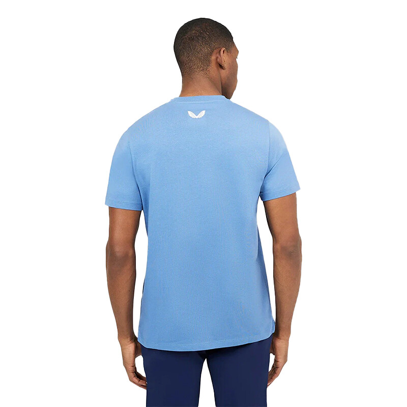 Remera Castore Logo Tee Azul