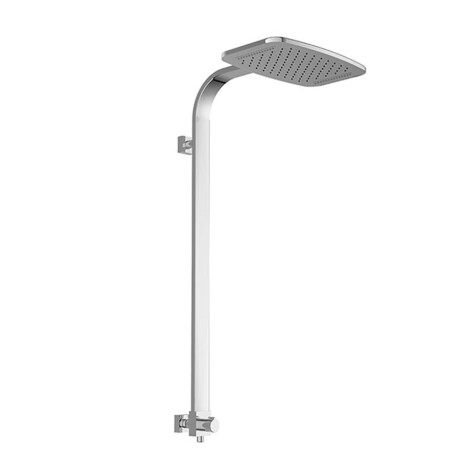 BARRAL DE DUCHA CON MONOCOMANDO CROMO AQUALIA 000