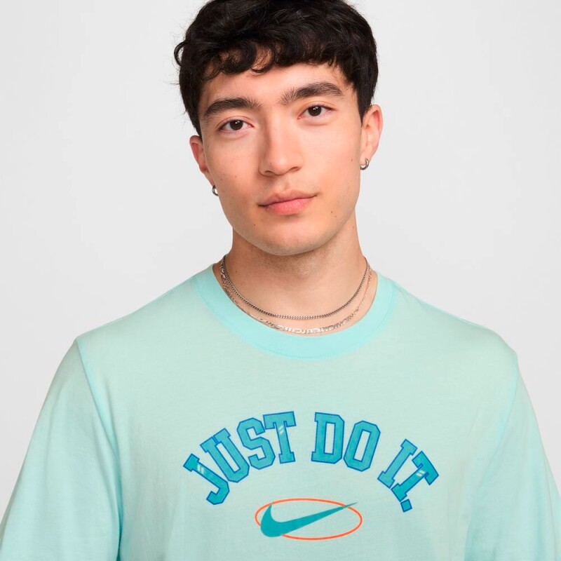 Remera Nike Sportswear Tee de Hombre Azul