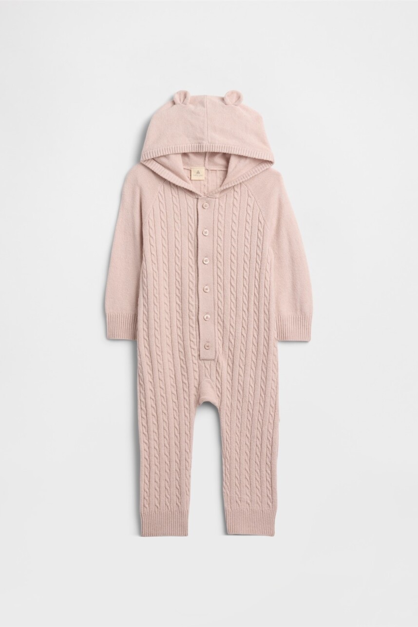 Enterito Cashsoft Bebé Dull Rose