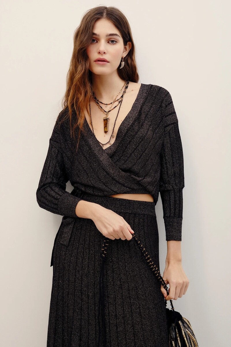 CARDIGAN ANISA Peltre