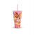 Vaso Plástico con Pajita Paw Patrol 700ml Paw Patrol Fem Rosa