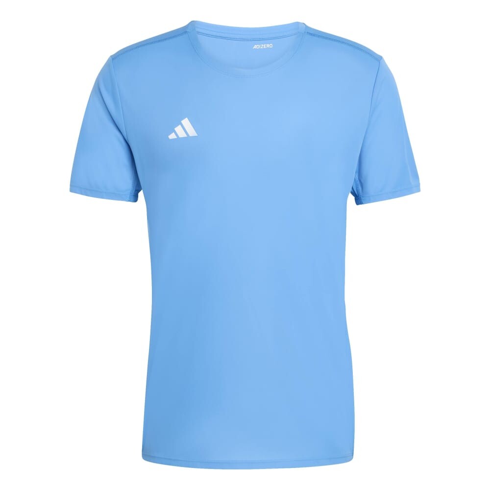 Polos Running Adizero E Tee Hombre Blue