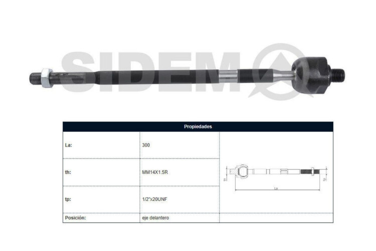 Mate Ford Ka 08-11 Der/Izq Mate Ford Ka 08-11 Der/Izq