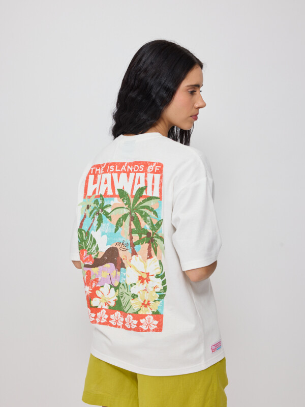 T-SHIRT NESSA RUSTY Blanco