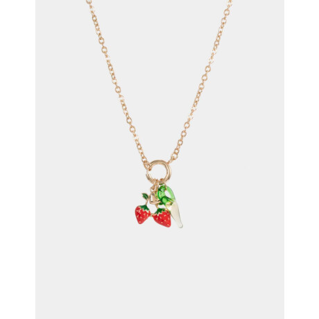 Collar Corto Multidijes Dorado