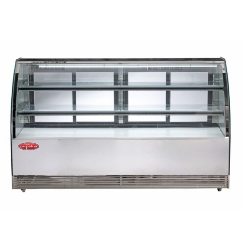 Vitrina Refrigerada de 2 m. Curva Perpetua Vitrina Refrigerada de 2 m. Curva Perpetua