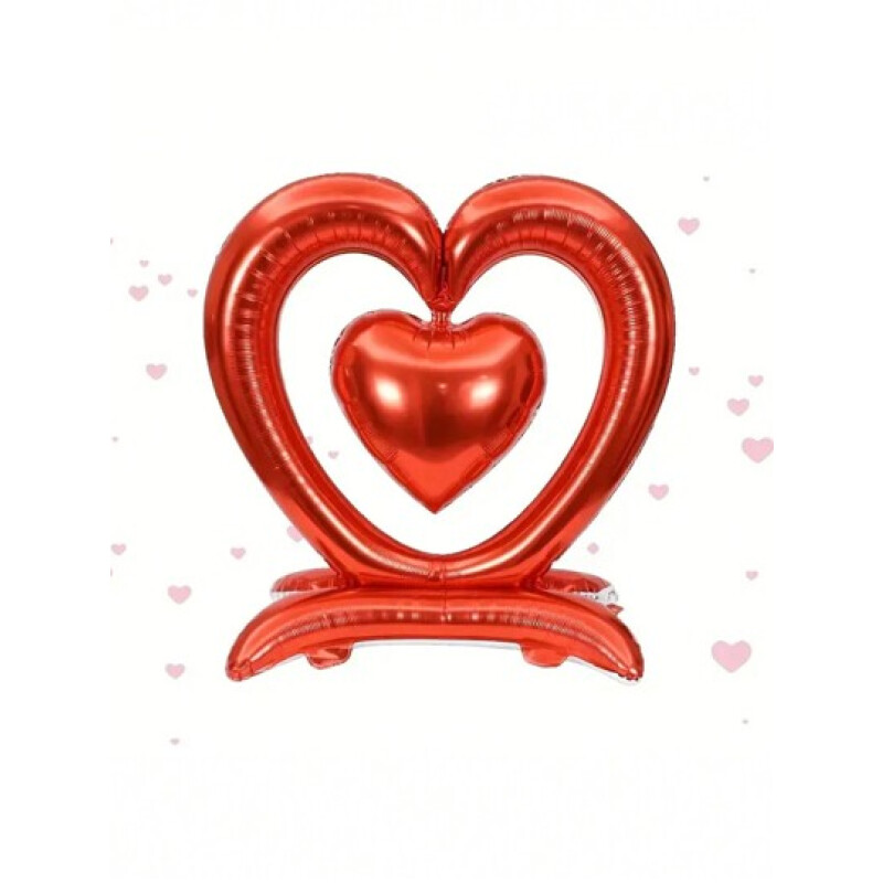 Globo Corazon con Pie Globo Corazon con Pie
