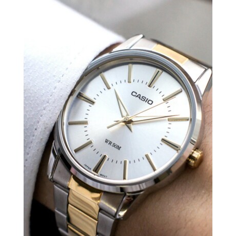 Reloj Análogo Casio MTP-1303SG-7AVDF Resistente Al Agua Reloj Análogo Casio MTP-1303SG-7AVDF Resistente Al Agua