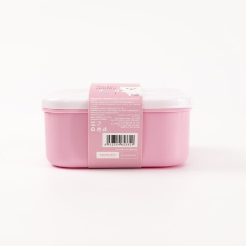 SET DE CONTENEDORES PLÁSTICOS PARA ALIMENTOS (3 PIEZAS – PERRITO DUODUO / ROSA) SET DE CONTENEDORES PLÁSTICOS PARA ALIMENTOS (3 PIEZAS – PERRITO DUODUO / ROSA)