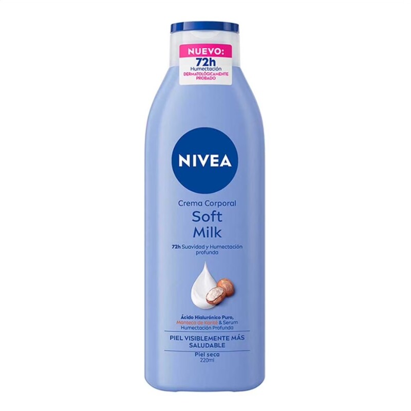 Nivea Body Milk Soft Piel Seca 220 Ml. Nivea Body Milk Soft Piel Seca 220 Ml.