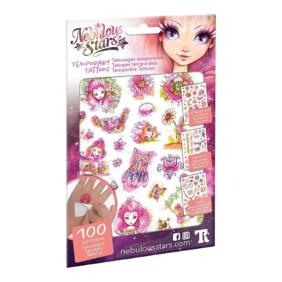 100 tatuajes temporales Petulia Nebulous Stars 100 tatuajes temporales Petulia Nebulous Stars