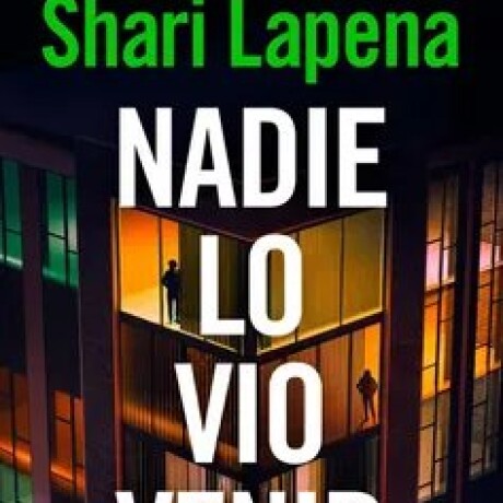 NADIE LO VIO VENIR NADIE LO VIO VENIR