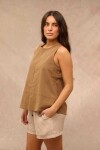 BLUSA AIDI MARRON BLUSA AIDI MARRON