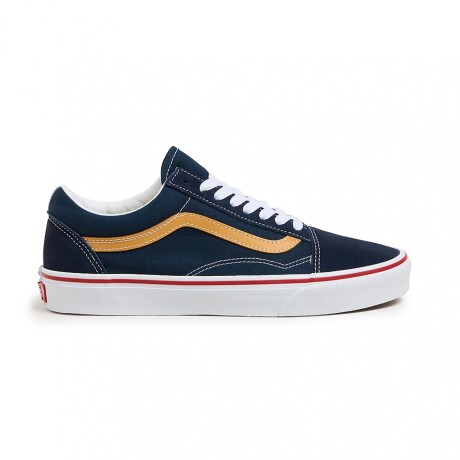 Championes Vans Old Skool Blue/White/Yellow