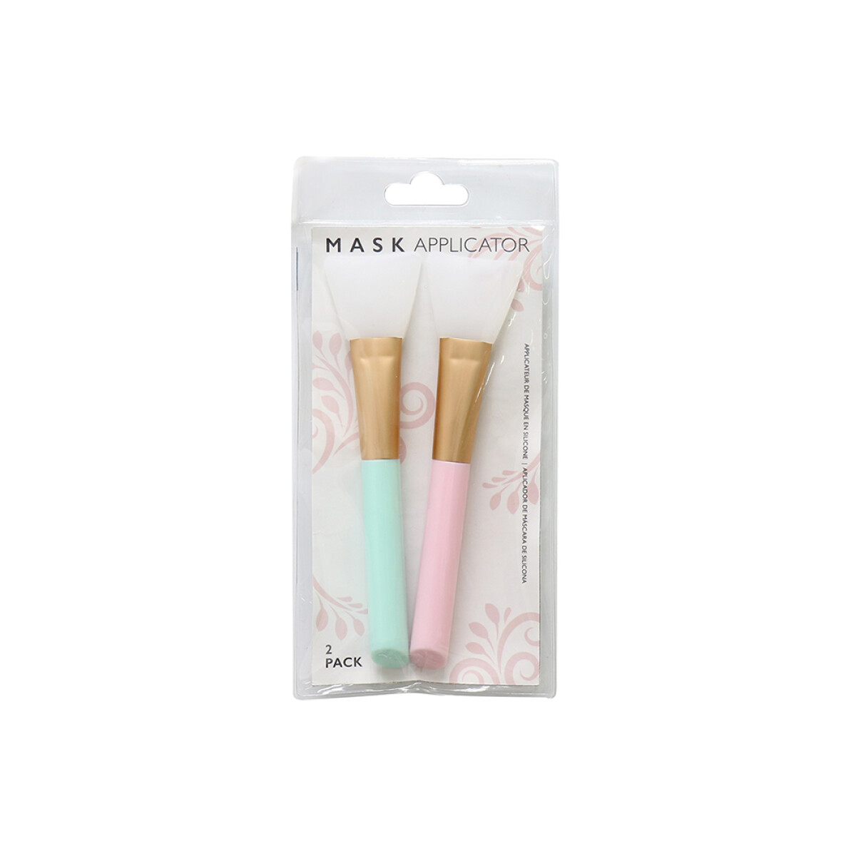 APLICADOR FACIAL DE SILICONA X 2 