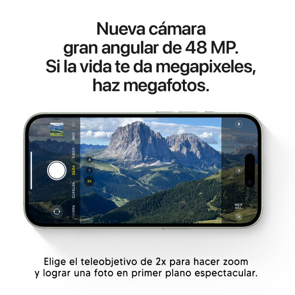 Iphone 15 6/128 Gb 5g + regalo VERDE
