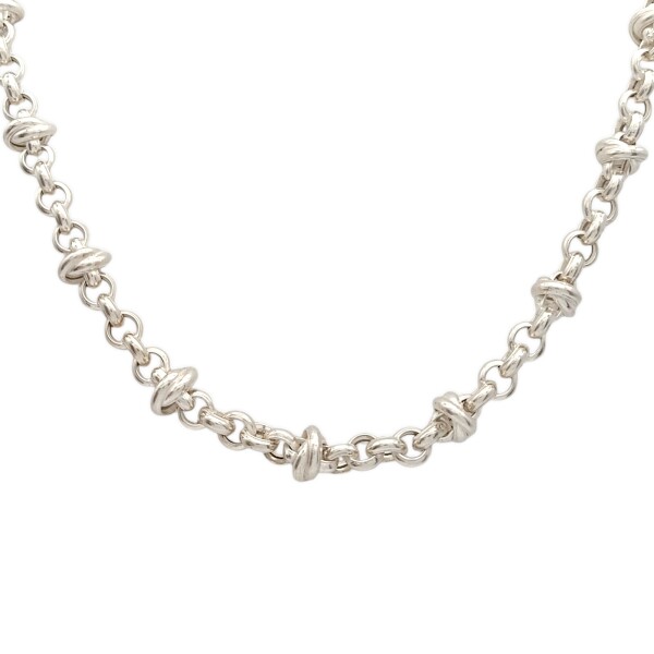 Cadena rolo doble-Plata 925-Sin Piedra-CD3466 sinpiedra