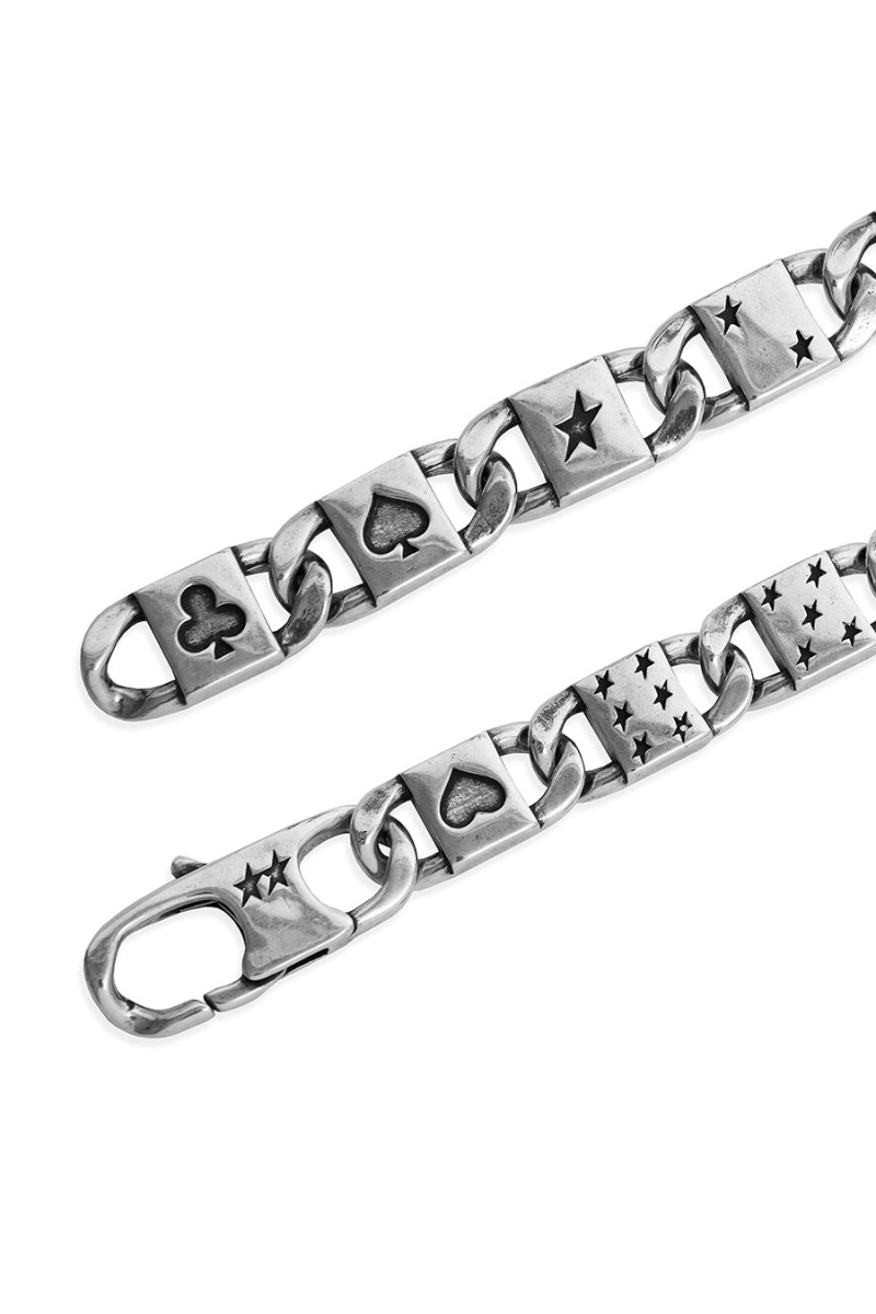Twojeys Deck Bracelet Plata Plata