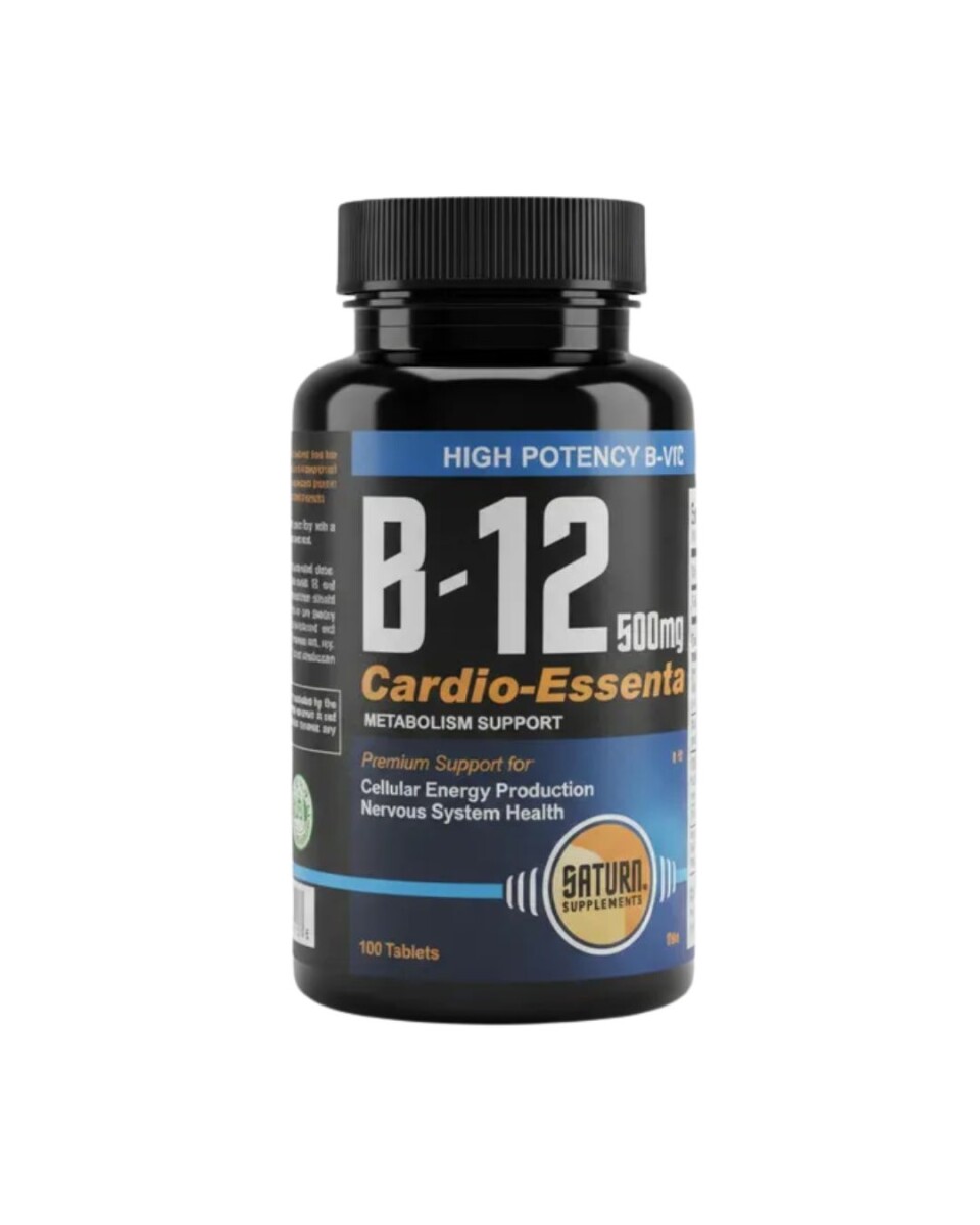 Saturn Supplements Vitamina B12 MCG 100 tablets 