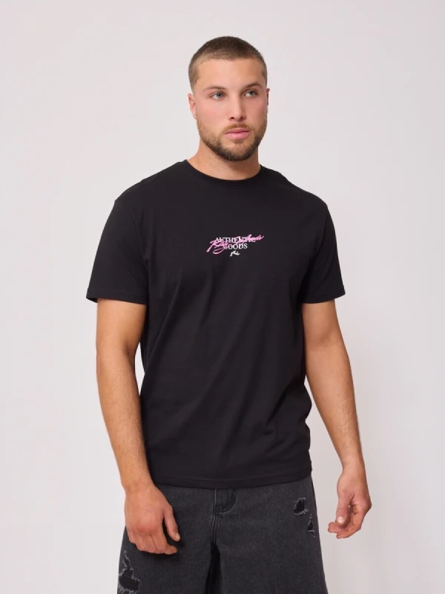 T-SHIRT RUSTY VERNA - NEGRO 
