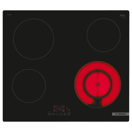 ANAFE BOSCH VITROCERAMICA NEGRO PKF611BB8E 60CM