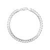 Pulsera cubana - Plata 925 - Sin piedra - PU3842 sinpiedra