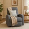 Reclinable Fine 1 cuerpo, grafito Reclinable Fine 1 cuerpo, grafito