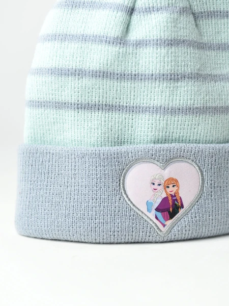 GORRO TEJIDO FROZEN VERDE AQUA