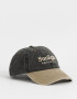 Caps Denim Gorra Canvas Bordada - Negro