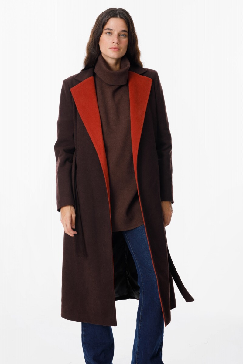 Tapado Woolen Chocolate/Terracota