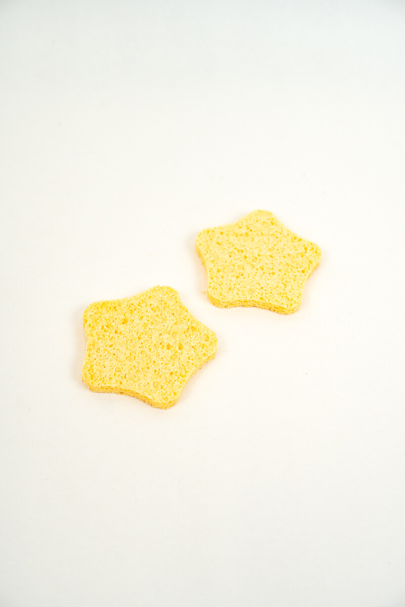 Esponja Facial, Set 2 - Color Unico 