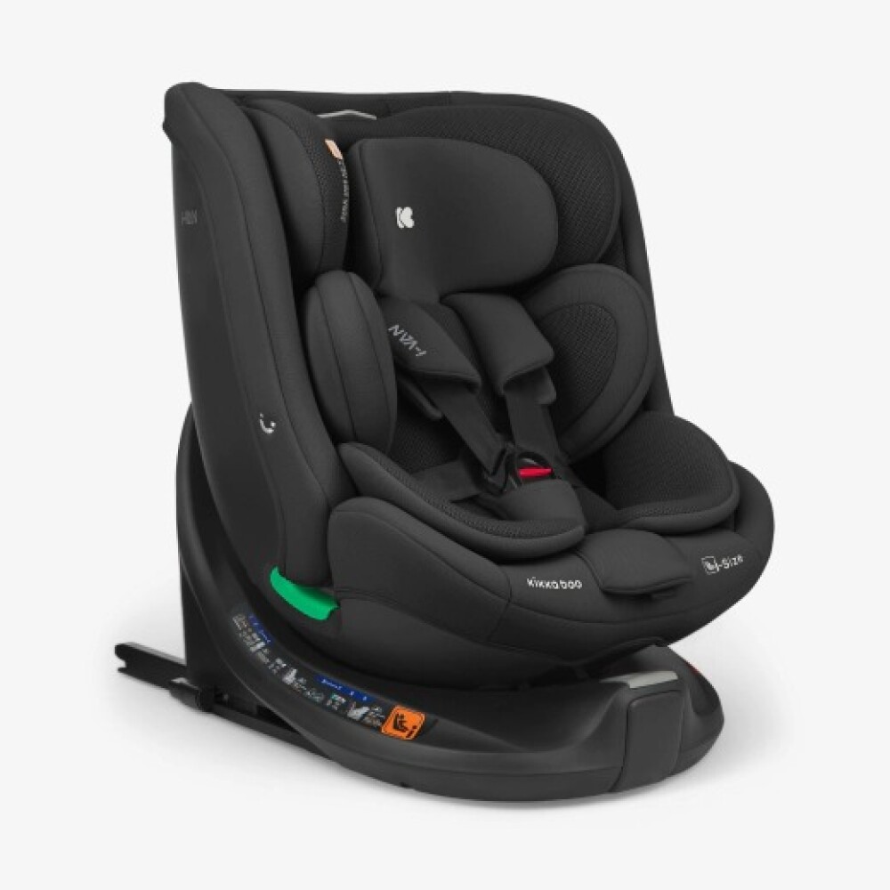 Butaca i-VAN KIKKABOO ISOFIX 360 0-36kg black Butaca i-VAN KIKKABOO ISOFIX 360 0-36kg black