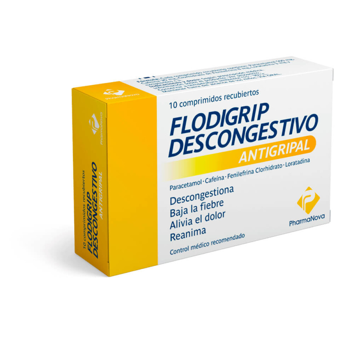 Flodigrip Descongestivo 10 Comprimidos 