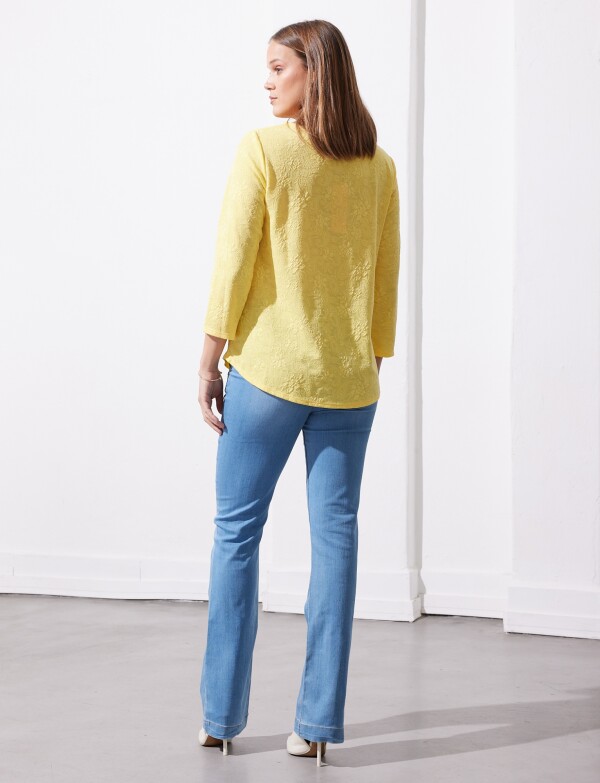 Blusa Labrada AMARILLO
