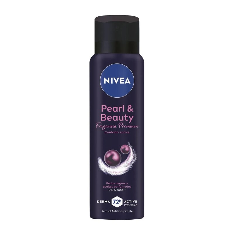 Desodorante Aerosol Nivea Pearl Y Beauty Black 150 Ml. Desodorante Aerosol Nivea Pearl Y Beauty Black 150 Ml.