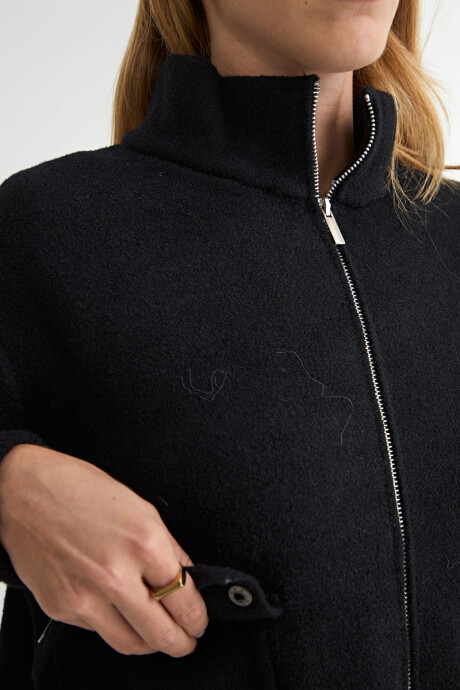 ABRIGO GENTIANA C/CIERRE NEGRO