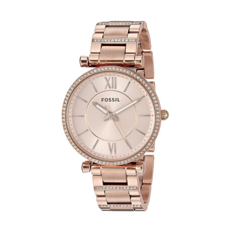 Reloj FOSSIL CARLIE Acero Oro Rosa Esfera 35mm 0