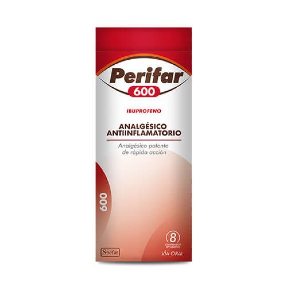 Perifar 600 mg 8 comp 