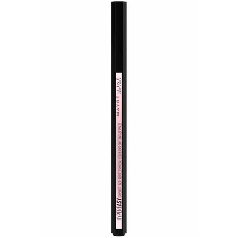 Delineador de ojos lápiz líquido Maybelline Hyper Easy Pitch Black Negro