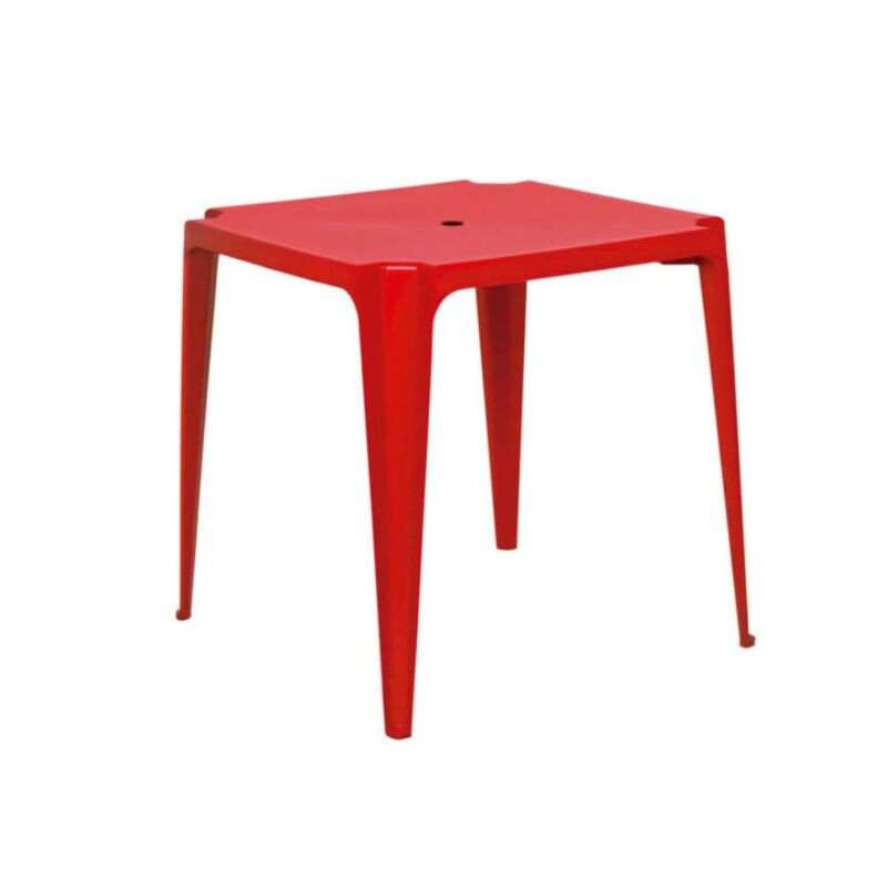 MESA MOR BELA VISTA 70X70 ROJA Mesa Mor Bela Vista 70x70 Roja