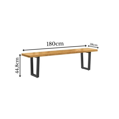 Conjunto de Mesa con dos Bancos Georgia