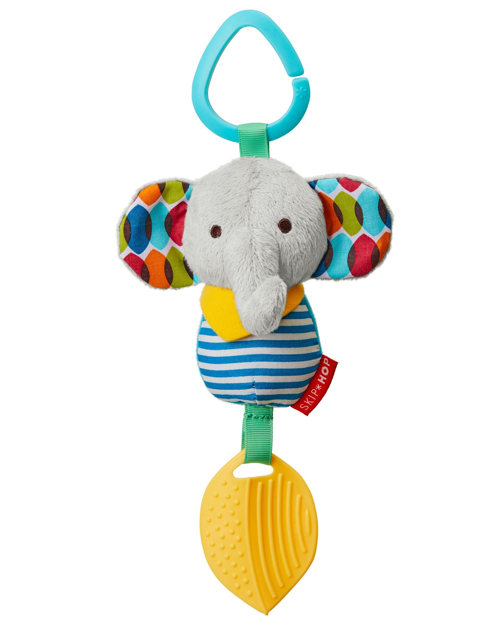 Peluche colgante multisensorial, diseño elefante Peluche colgante multisensorial, diseño elefante
